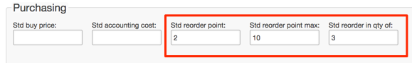 , Major Improvements to Reorder Functionality