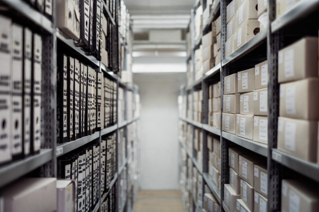 An Image of a Stock Room 