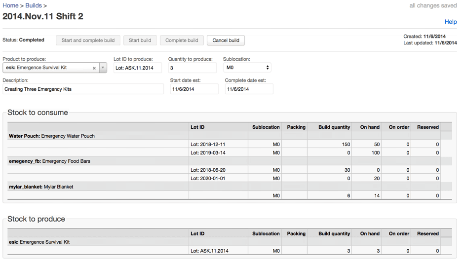 Stock Lot Tracking for High-Quality Manufacturing Process