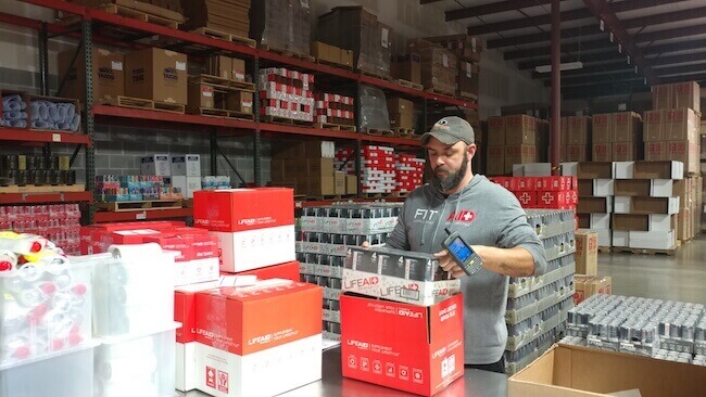 lifeaid1-copy (1) customer using the barcode scanner