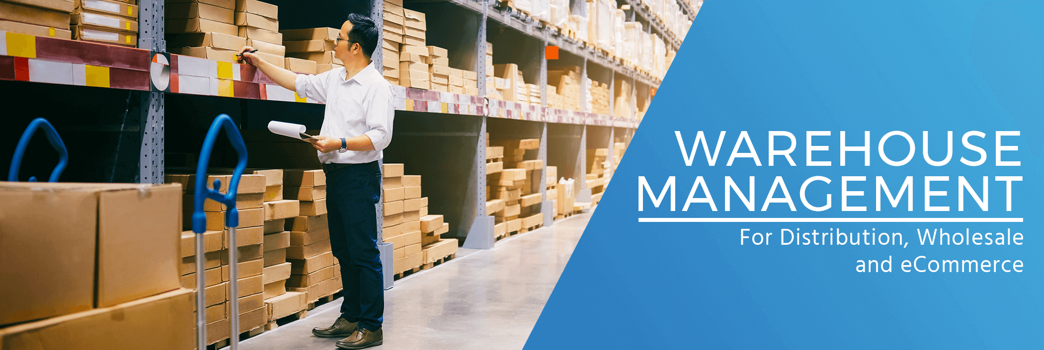 warehouse management for wholesalers distributors and ecommerce