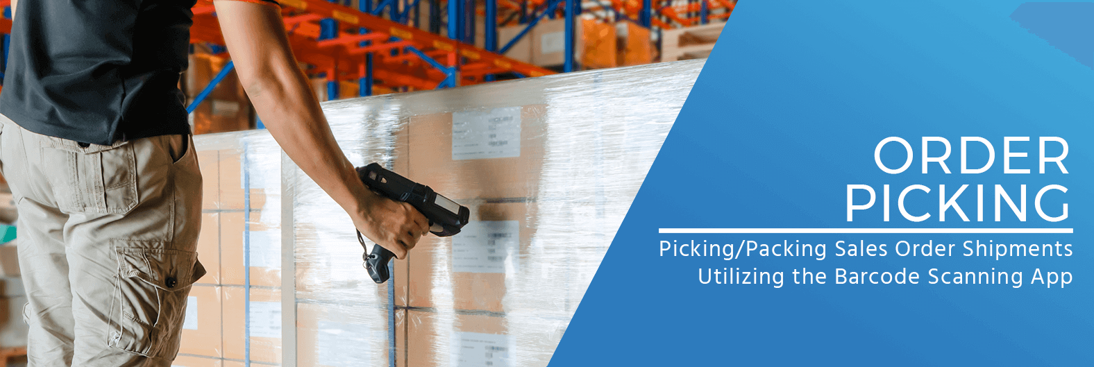 Order Picking barcode scanner app order picking