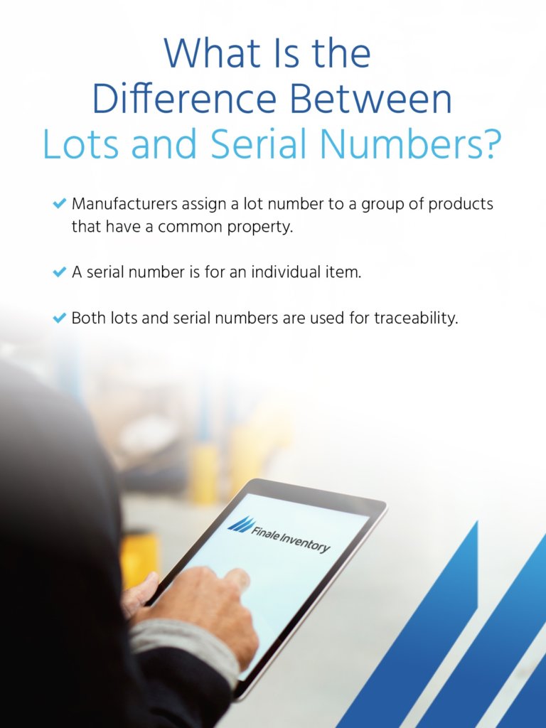 What Is the Difference Between Lots and Serial Numbers?