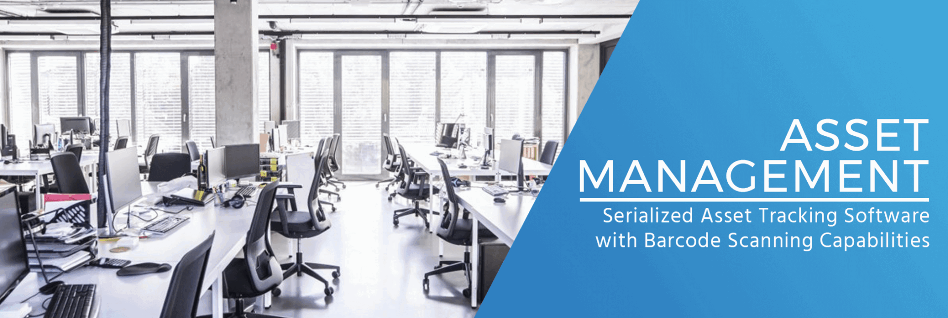 Asset Management empty office asset management example header image