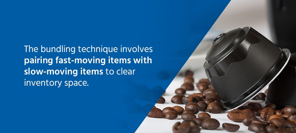 07-Inventory-clearance-bundling the bundling technique involves pairing fast-moving items with slow-moving items to clear inventory space