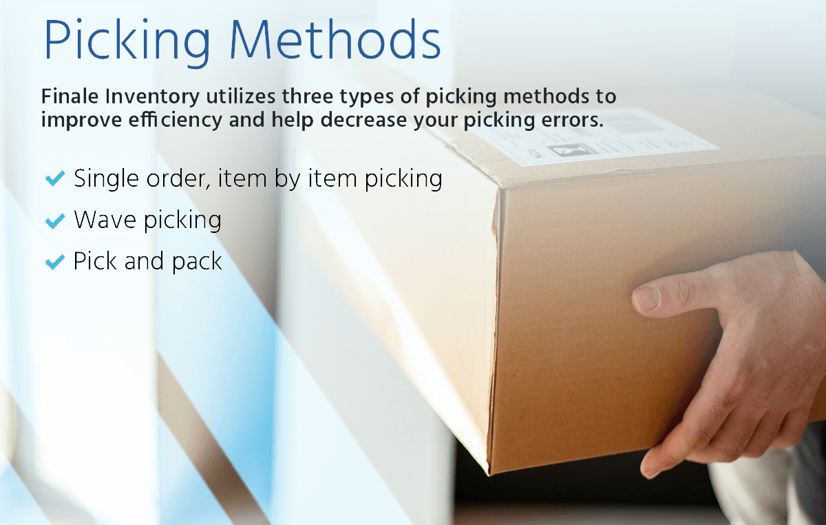 Finale Inventory Picking Methods