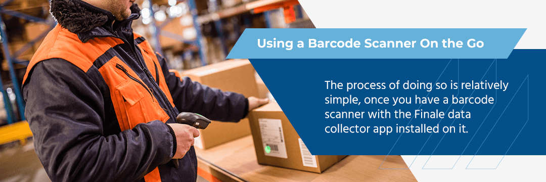 barcode scanner on the go