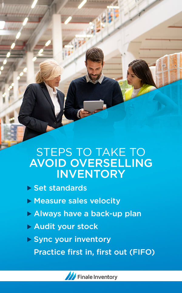 steps to avoid selling inventory