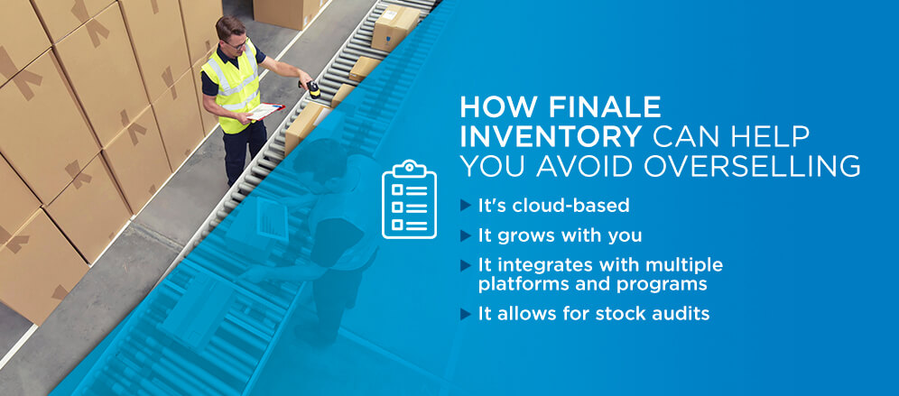 how finale inventory can help avoid overselling