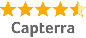 4.5 Stars Capterra Dark