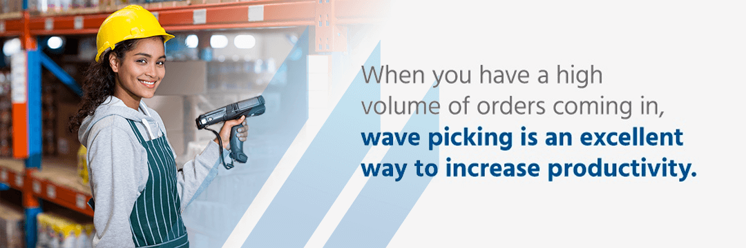 Wave Picking Banner Wave Picking mid page banner