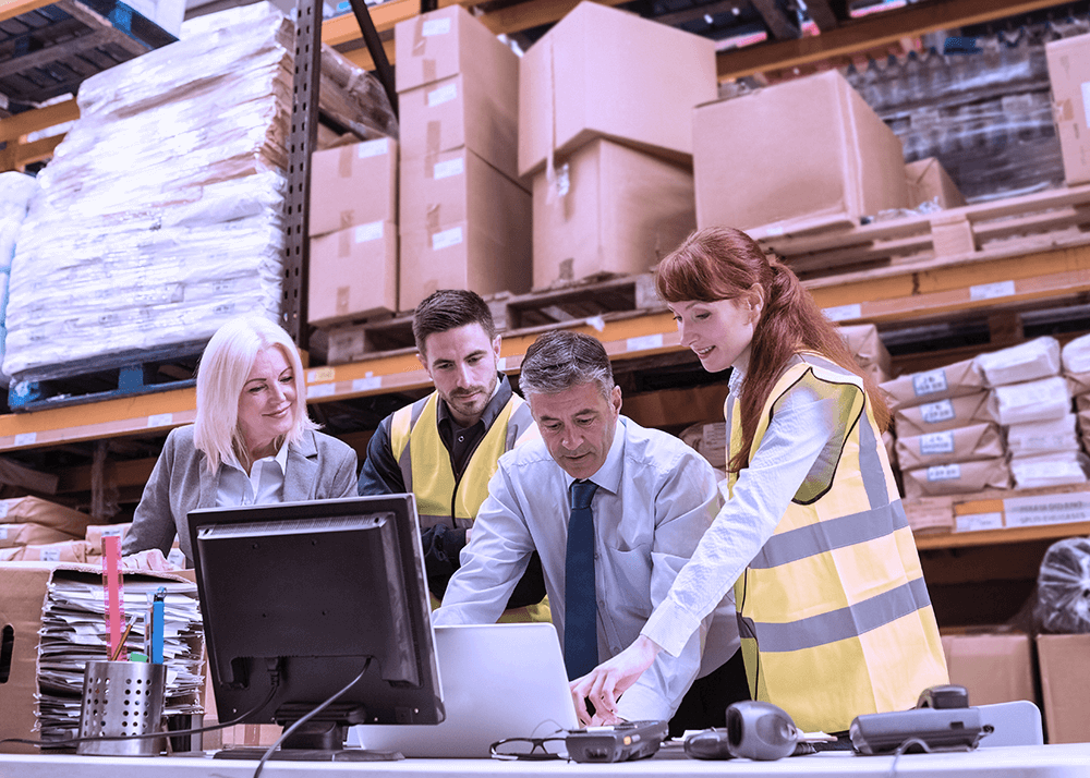 Group reviewing data in Warehouse
