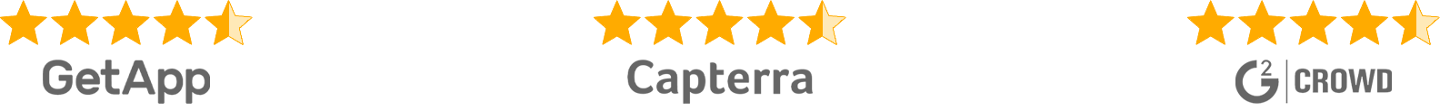 4.5 Stars Row 4.5 Stars Row