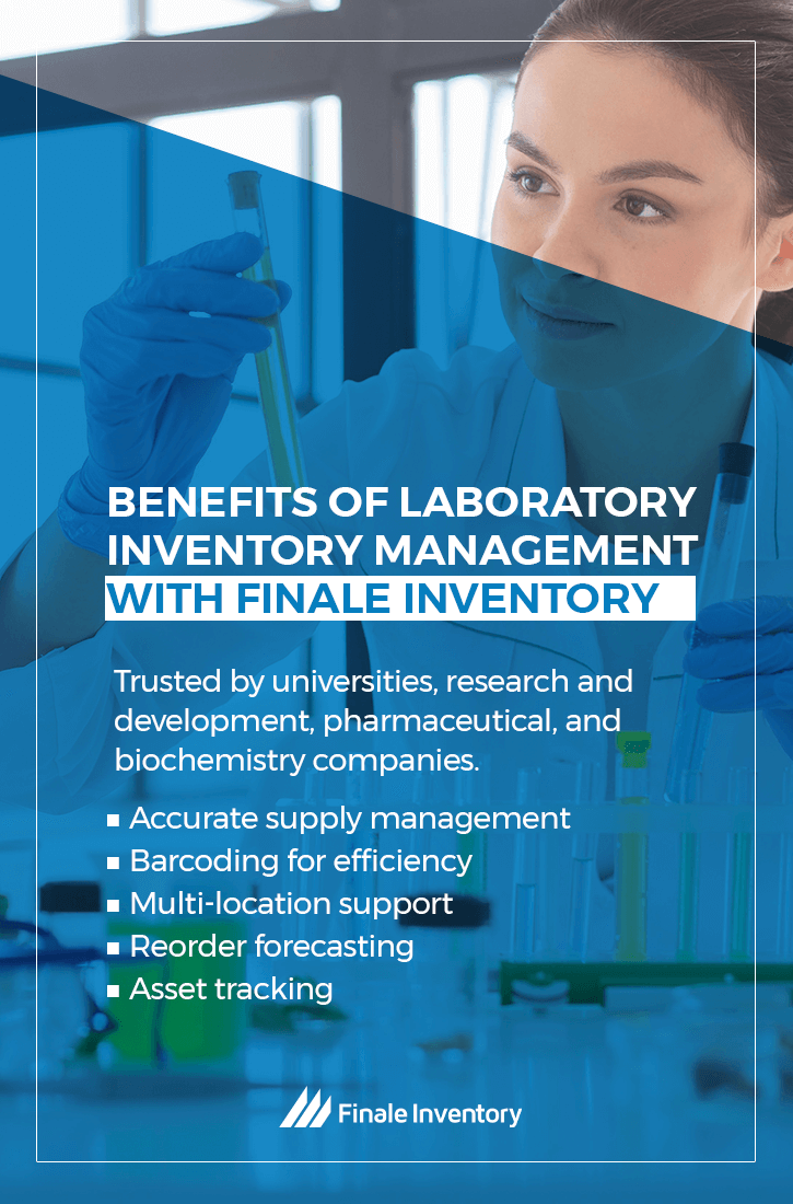 laboratory management infographic