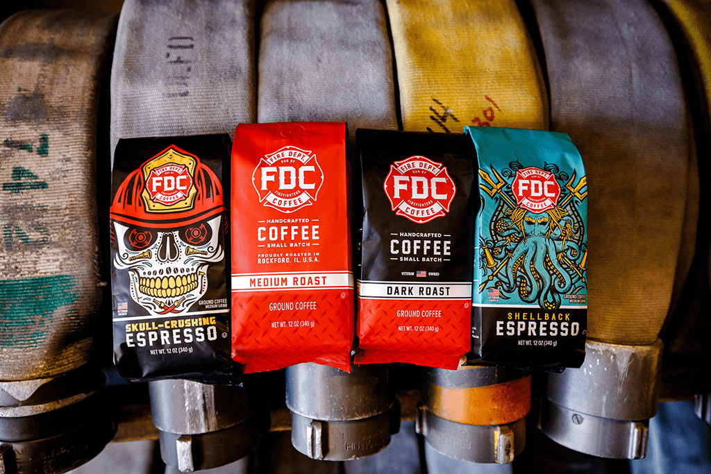 Fire Department Coffee Product Lineup