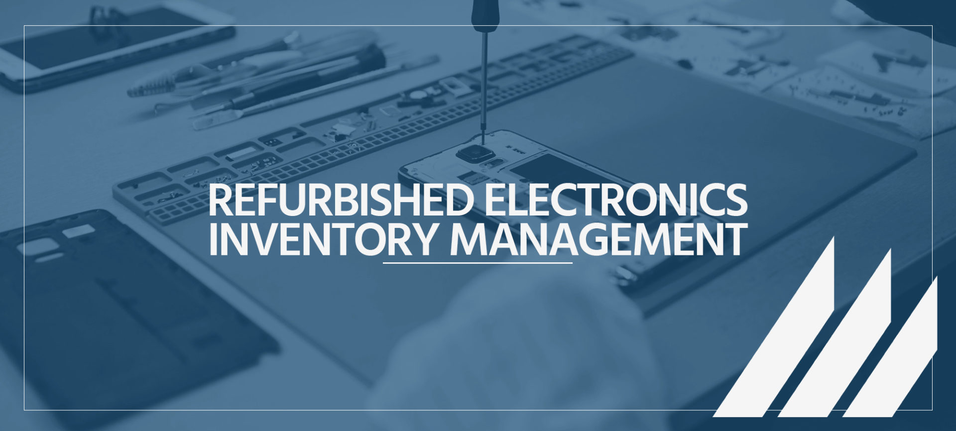 Refurbished Electronics Inventory Management Page Header