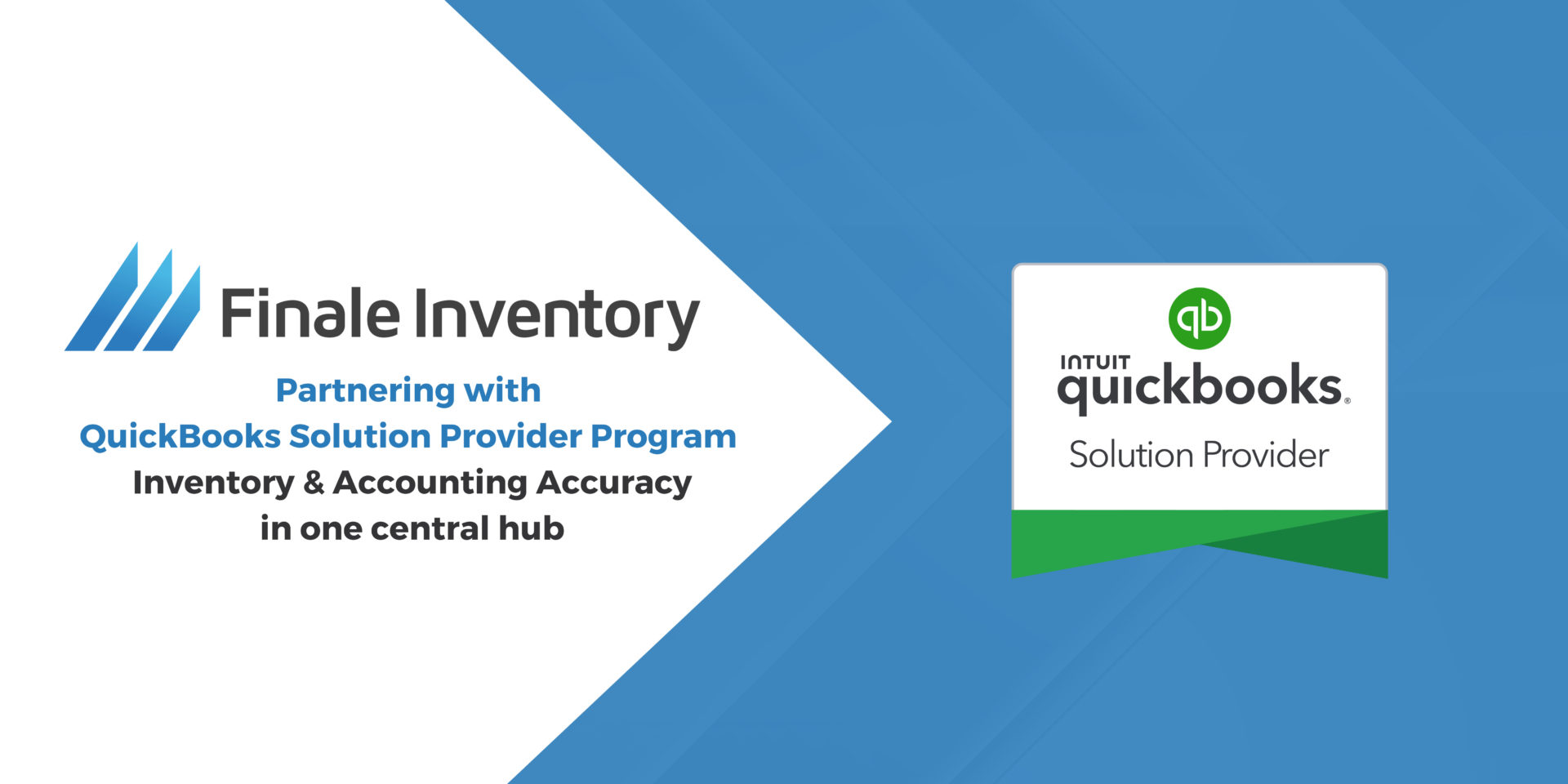 QuickBooks Solution Provider Program Helps Finale Users with Inventory Accuracy