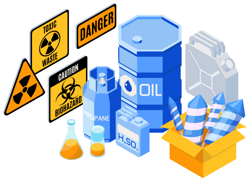 bill of lading (3) bill of lading, Hazardous materials