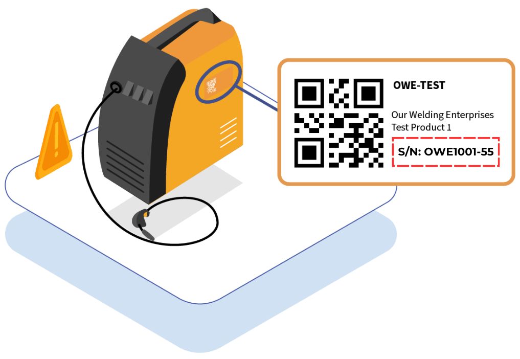 Serial Number Tracking, machine with serial number, prevent fraudulent returns Serial Number Tracking, machine with serial number, prevent fraudulent returns