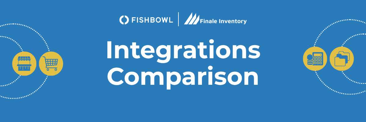 Fishbowl vs Finale Inventory, IMS product reviews blog, integrations