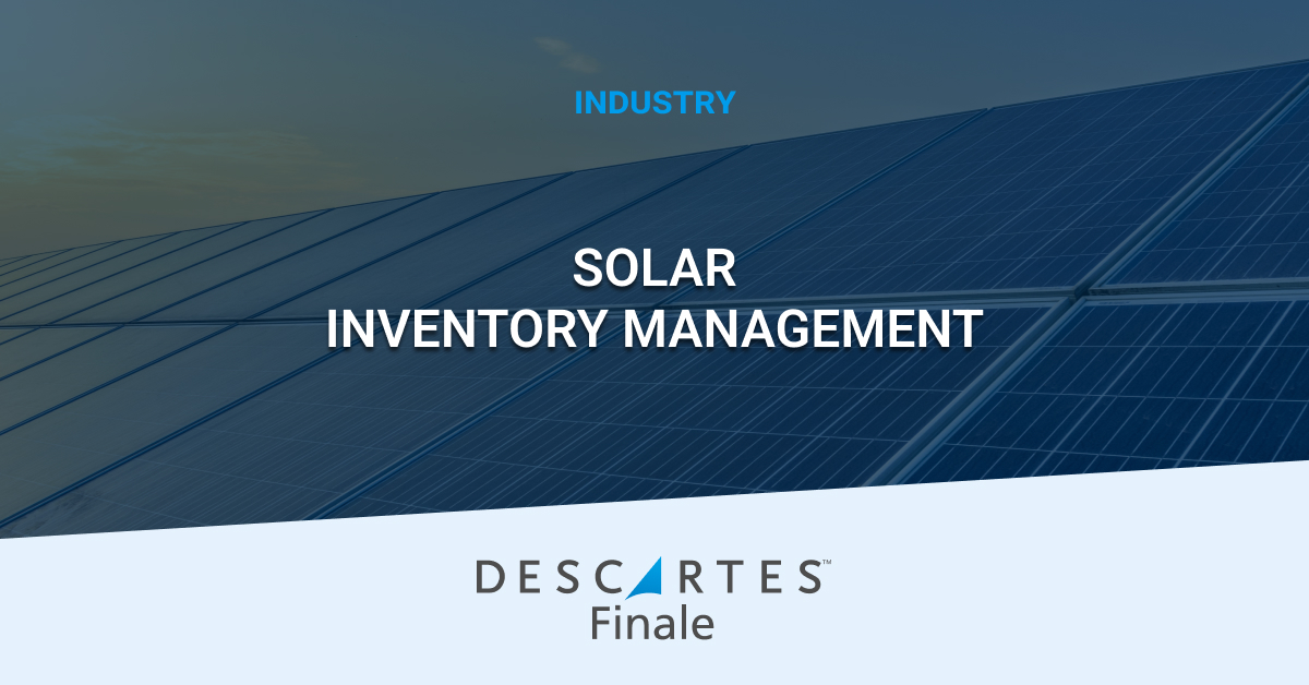 Solar Inventory Management